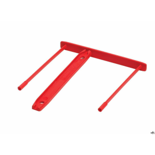 Klipsy archiwizacyjne Archive Clip czerwony (100szt) 89602 FELLOWES