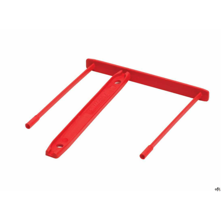 Klipsy archiwizacyjne Archive Clip czerwony (100szt) 89602 FELLOWES