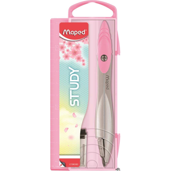 Cyrkiel STUDY COLLECTOR z wkładem grafitowym czarny MAPED 194510