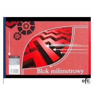 Blok milimetrowy A4 20 kartek GARWOLIN