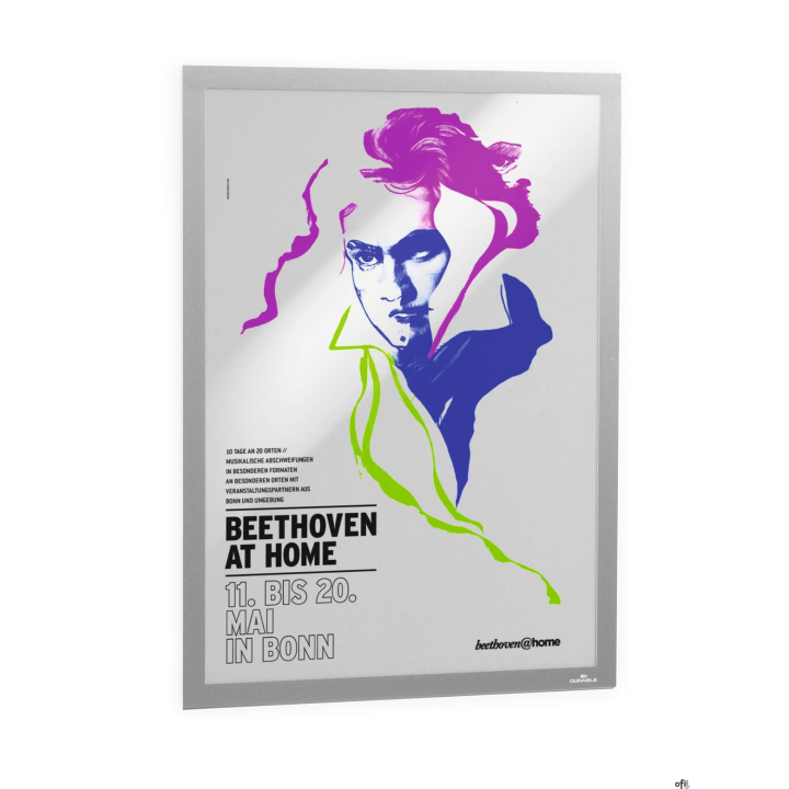 Ramka A2 DURAFRAME POSTER srebrna Durable 505323