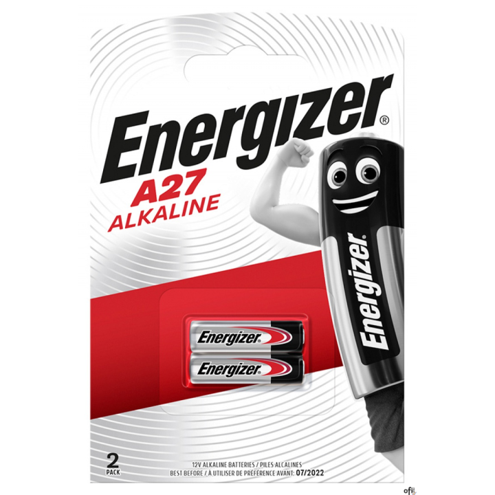 Bateria ENERGIZER A27 MN27 12V do pilota (2 szt.)