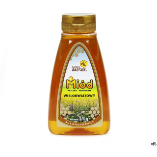 Miód wielokwiatowy z dozownikiem SĄDECKI BARTNIK 370g