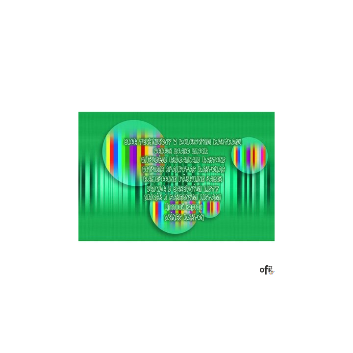 Blok techniczny kolorowy A5 25k SUPERIOR 00062 KRESKA