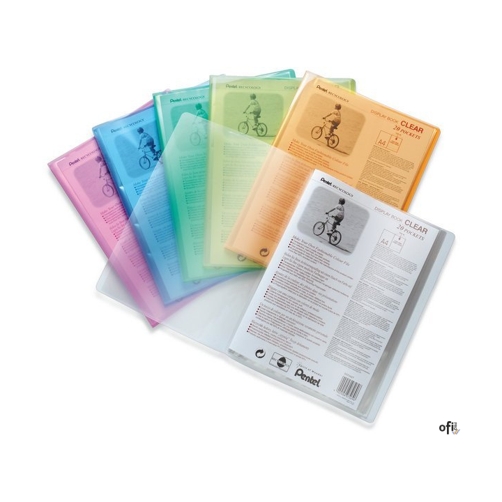 Album ofertowy CLEAR, 20 koszulek zielony DCF242-D PENTEL