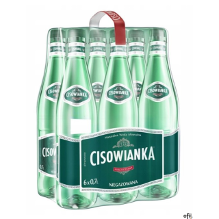 Woda CISOWIANKA 0.7l Classique niegazowana PET zgrzewka 6 szt. KAUCJA