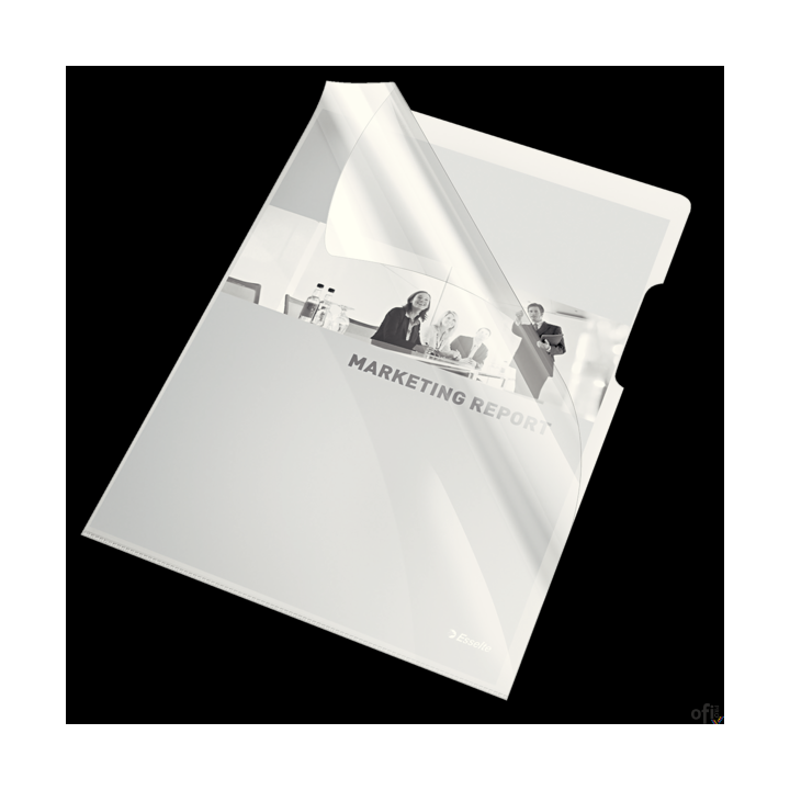 Ofertówki krystaliczne bezbarwne A4 150mic (25szt) ESSELTE 55430