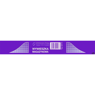 Wywieszka magazynowa