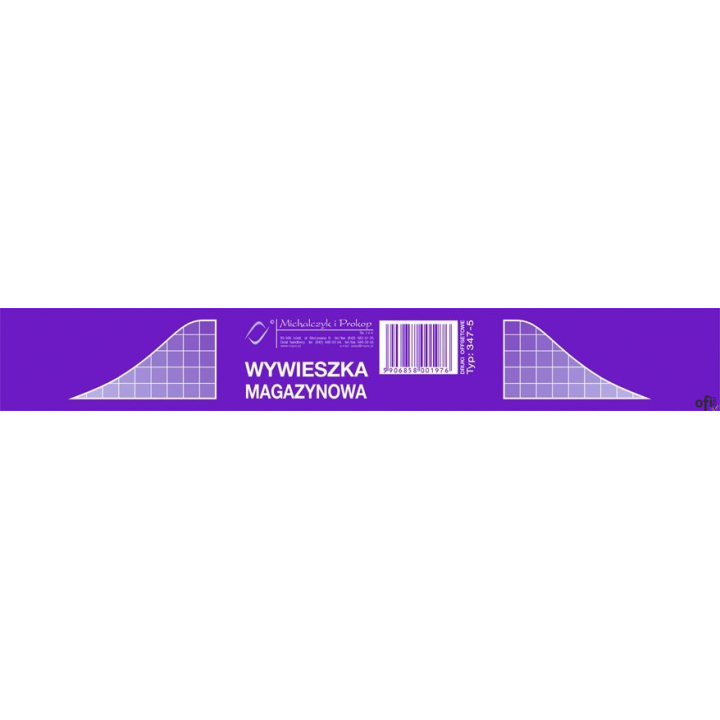 Wywieszka magazynowa