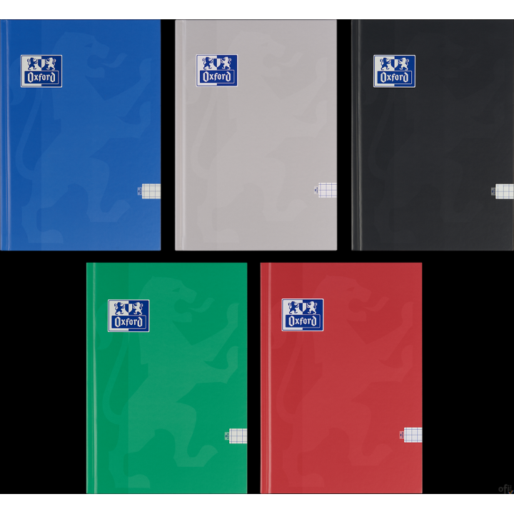 Brulion Oxford Esse szyty A5 96 kartek 90 g kratka 5x5 mm 400174961