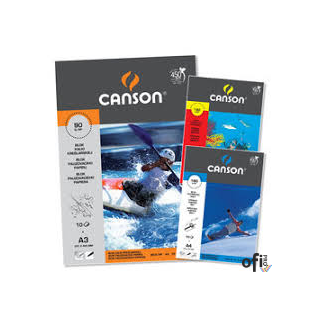Blok kreślarski A4 10A 90/95g 6666-177/127 CANSON 200005504
