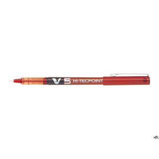 Cienkopis PILOT V5 czerwony PIBX-V5R