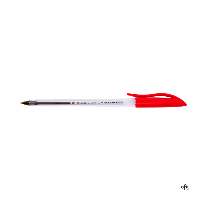 Długopis UCHIDA SB-10 czerwony LEVIATAN 204725