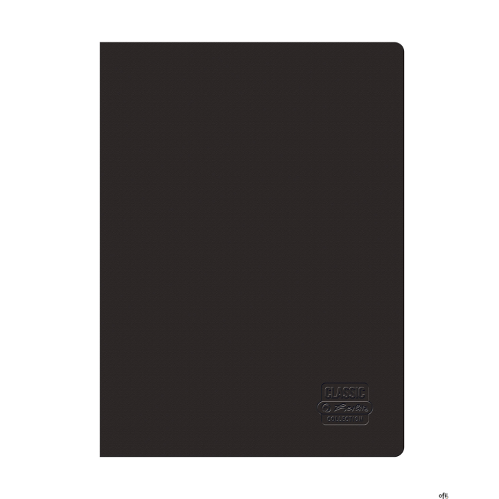 Zeszyt A4 60k. kratka rainbow classic czarny 400197921 HERLITZ