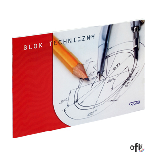 Blok techniczny A4/10k FIORELLO 150-1090