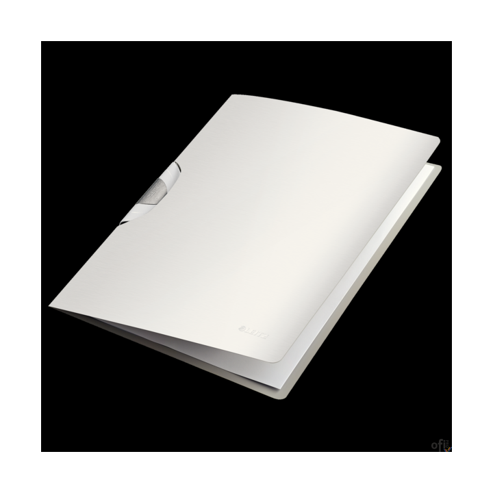 Skoroszyt z klipsem Leitz Style ColorClip Professional, biały 41650004