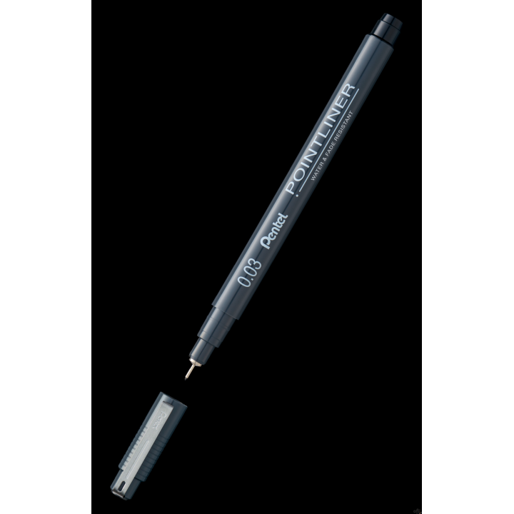 Cienkopis kalibrowany POINTLINER czarny 0,03 mm S20P-03A . SALE