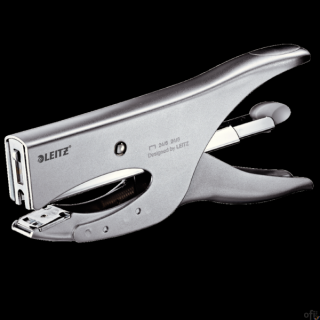 Zszywacz nożycowy metaliczny srebrny (24/6 24/8) 40 kartek 55490081 LEITZ