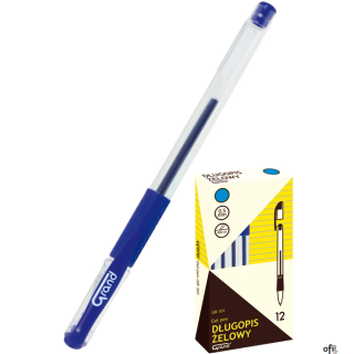 Pióro żelowe GR-101 niebieskie GRAND 160-1027