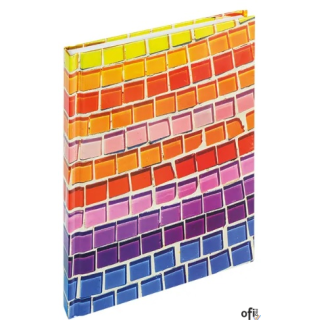 Brulion A5 96k linia mix kolorów 150-1222