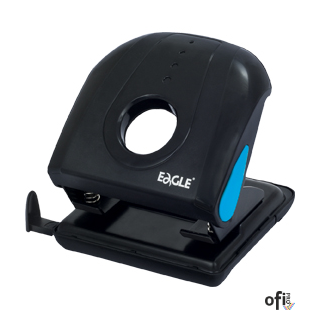 Dziurkacz P5180L EAGLE niebieski, dziurkuje 25 kartek, 110-1513