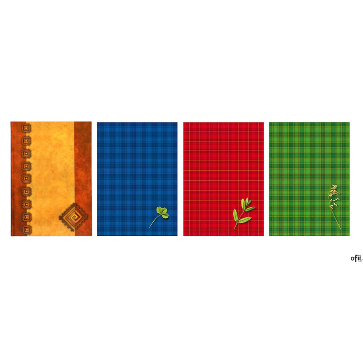 Brulion B5 200k kratka twarda oprawa KRESKA