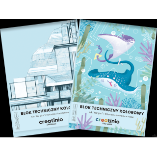 Blok techniczny Top 2000 Creatinio A4 10 kartek 160 g kolor 400176669 .