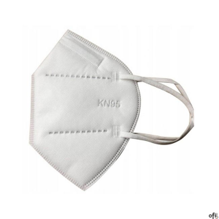 Maseczka ochronna KN95 FFP2 (25 szt.) biała GB2626-2006