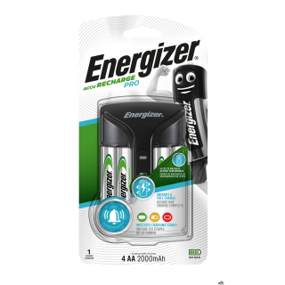 Ładowarka PRO Charged + 4szt. akumulatorków POWER PLUS AA 2000mAh ENERGIZER