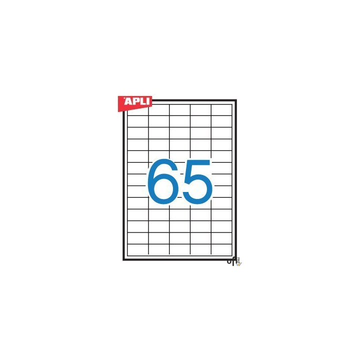 Etykieta AP3052  38x21,2 (100) APLI (X)