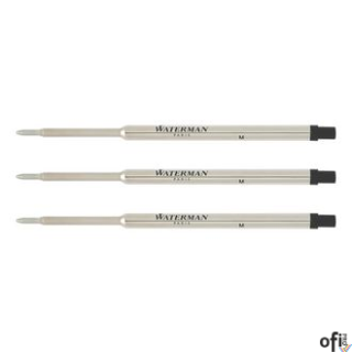 Wkłady do długopisów standard czarne (M) 2139453 opakowanie 12szt. Waterman