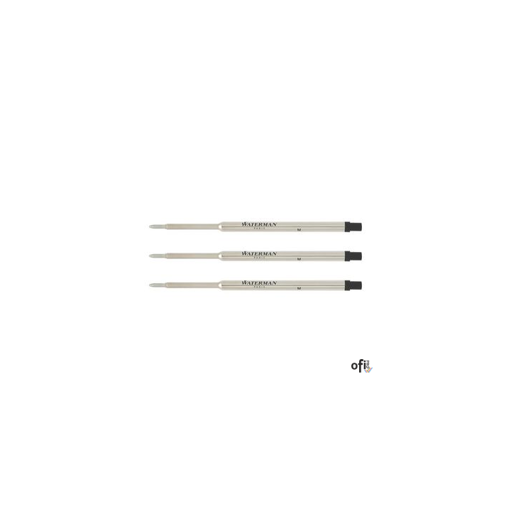 Wkłady do długopisów standard czarne (M) 2139453 opakowanie 12szt. Waterman