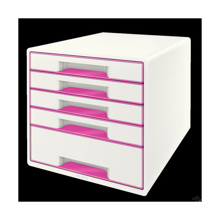 Przykuwające wzrok, najwyższej jakości pojemniki z szufladami WOW z niezwykłym i stylowym połączniem dwóch kolorów o błyszczącym