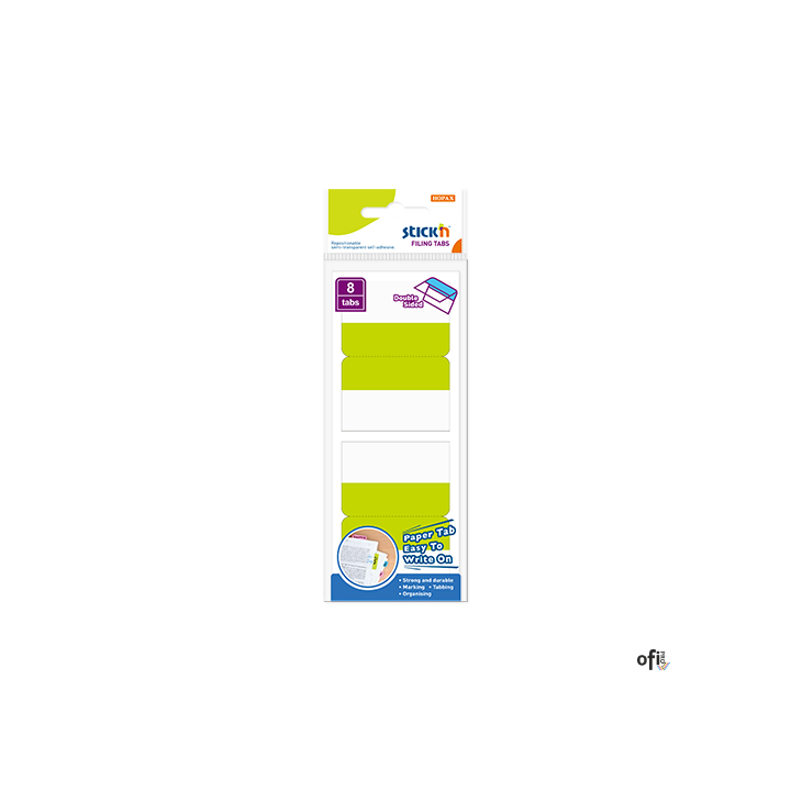 Zakładki do archiwizacji dwustronne 51x72 mm 4 kol. 26093