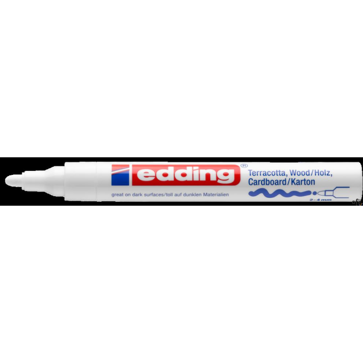 Marker EDDING 4000-49 biały (X)