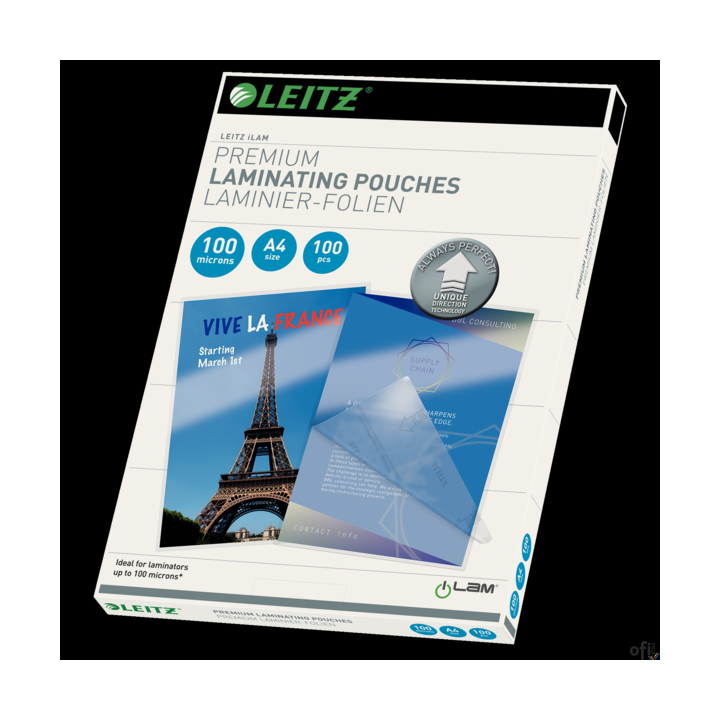 Folia do laminacji Leitz UDT A4 100mic., 100 szt., 74800000
