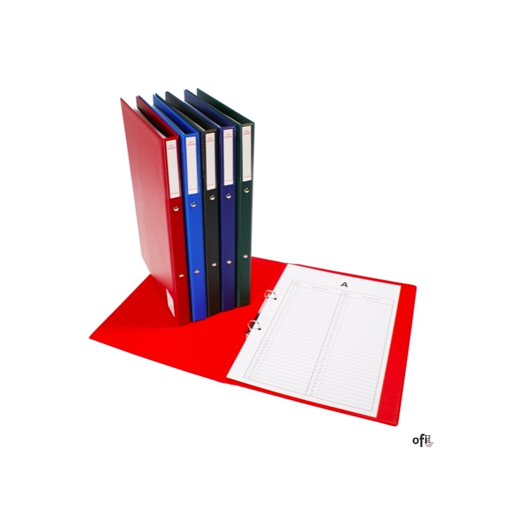 Segregator do akt osob. 2r-d25, 4 cm bordo TD-13-07 BIURFOL