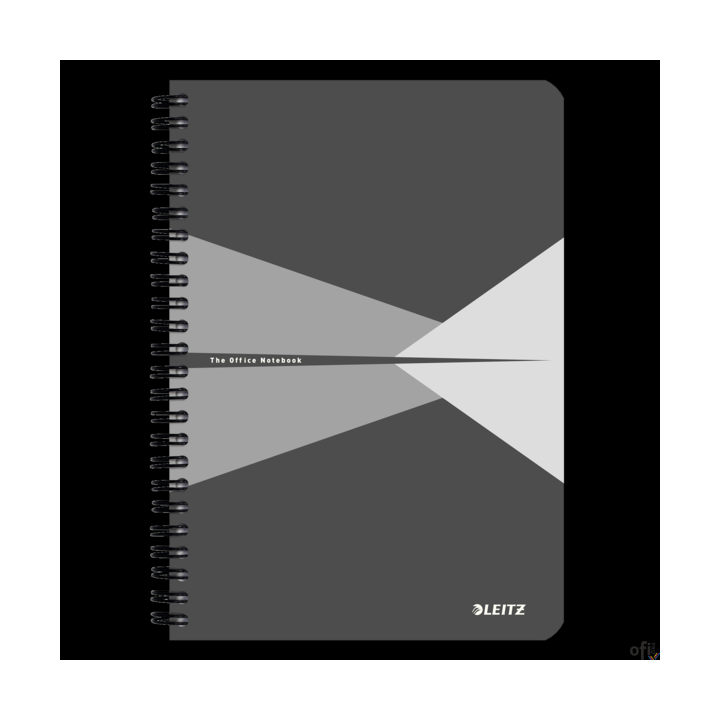 Kołonotatnik OFFICE PP A5 kratka szary 44980085 LEITZ