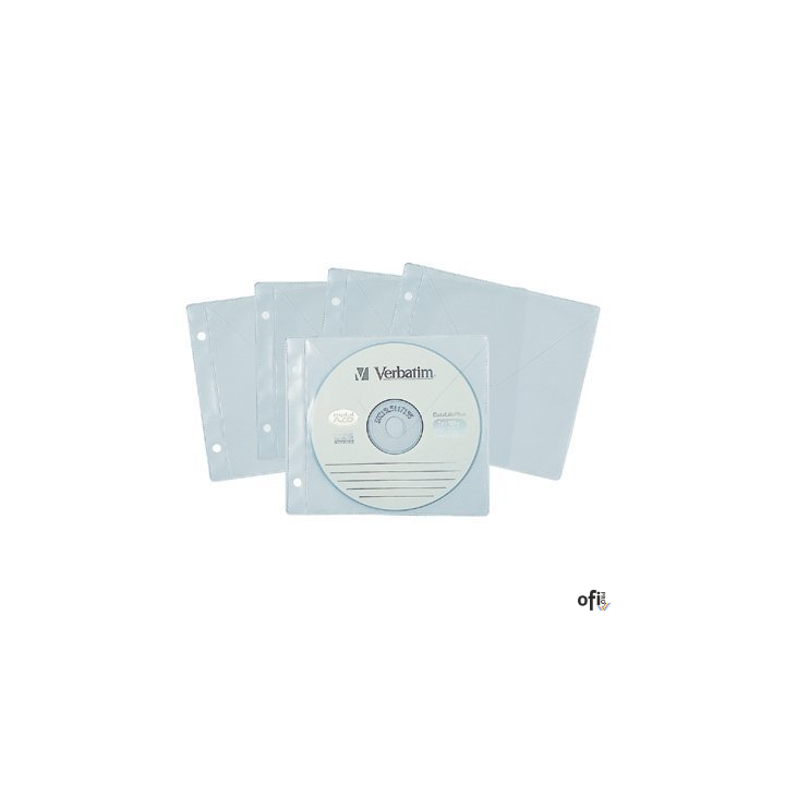 Koszulki na 1 CD-R BIURFOL (10szt) ET-18