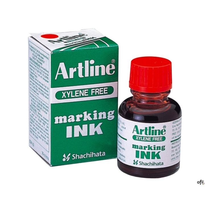 Tusz do markerów permanentnych AR-200 czarny 20ml Artline