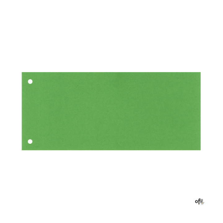 Przekładki 1/3 A4 Maxi Esselte, zielony, 100 szt., 624447