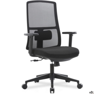 Krzesło obrotowe TELA czarne NOWY STYL