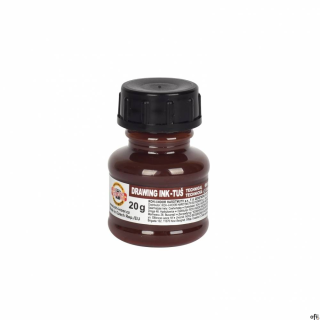 Tusz kreślarski brązowy czeski 141727/1417009