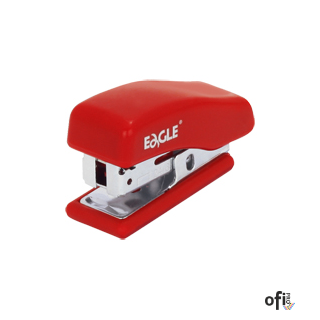 Zszywacz 868, czerwony, do 10 kartek 10k EAGLE 110-1224 na zszywki 24/6 26/6