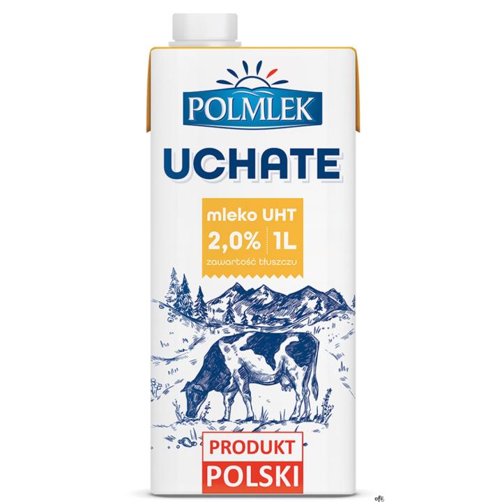 Mleko POLMLEK UHT 2% 1l