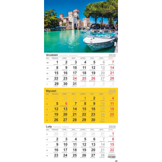 Kalendarz trójdzielny (H) 2026 Michalczyk i Prokop T-106T-04