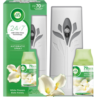 AIR WICK Freshmatic Białe Kwiaty 250 ml - Komplet