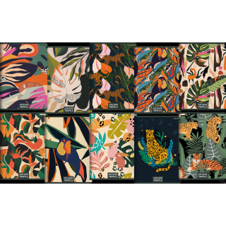 Zeszyt_TOP 2000 COLLAGE TROPICS A5 60k 70g mix linia z marginesem 400157928