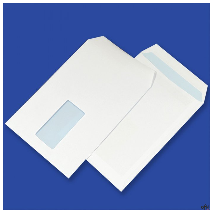 Koperty C5 SK białe 90g okno prawy/lewy środek 45x90mm (500szt.) NC 31421120