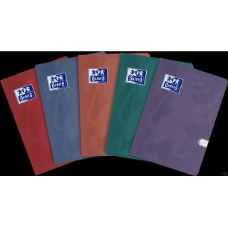 Brulion Oxford Touch Trend Szyty A5 80 kartek 90 g kratka 5x5 mm 400175461